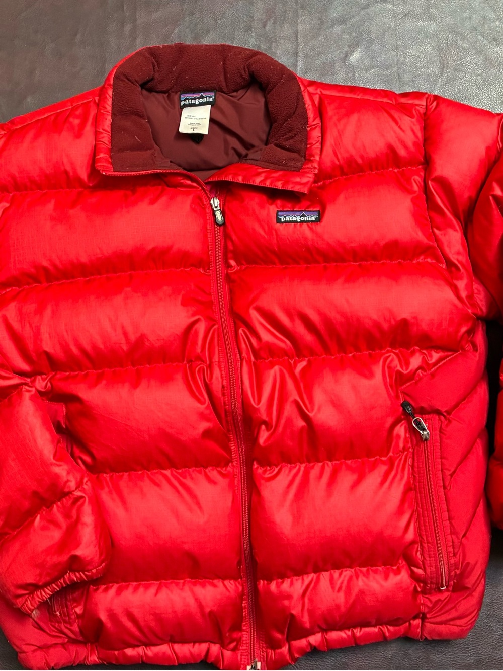 Patagonia Men's Vintage ‘06 Red Down Puffer Jacket